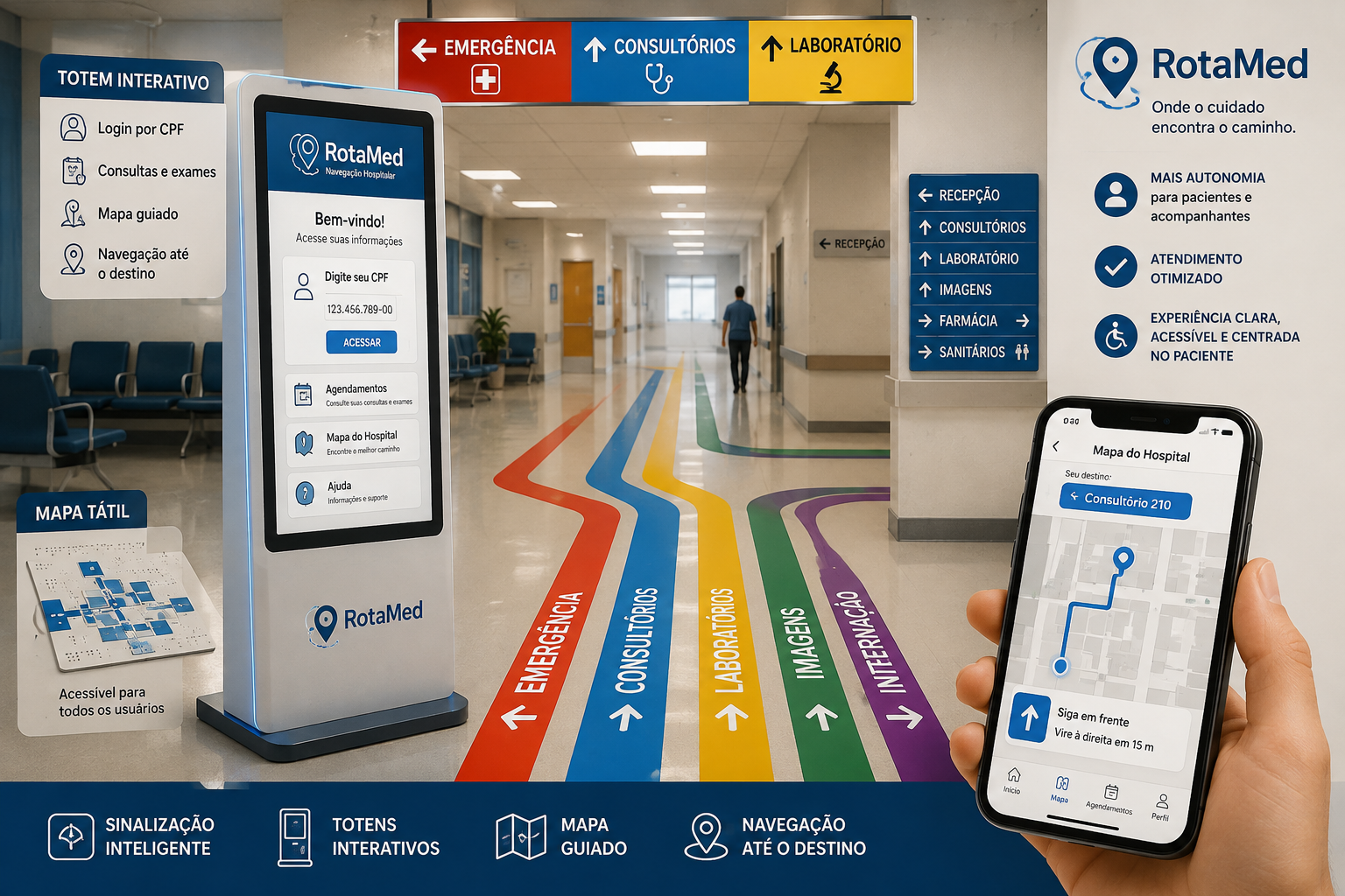 Assistive tool for the UPE hospital complex
